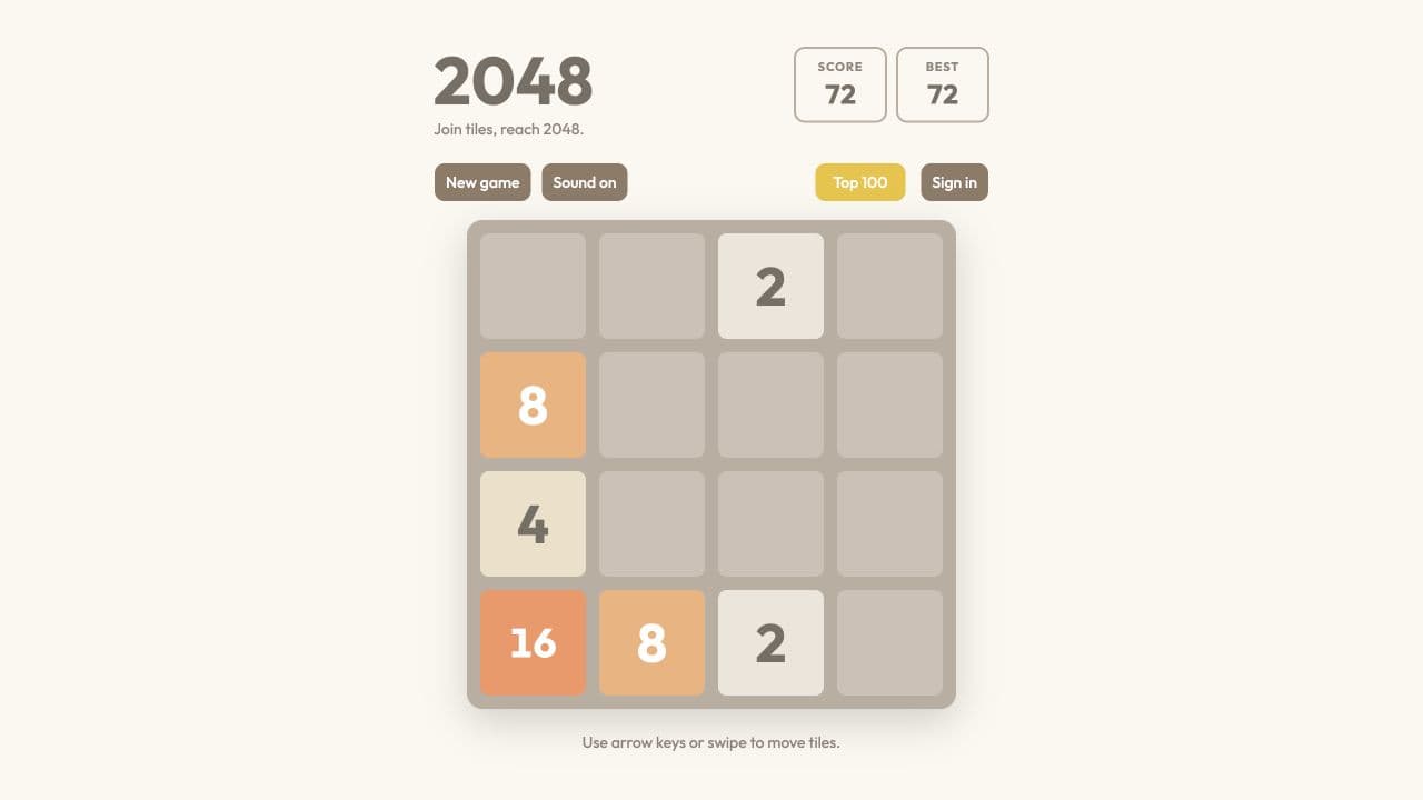 2048 template preview