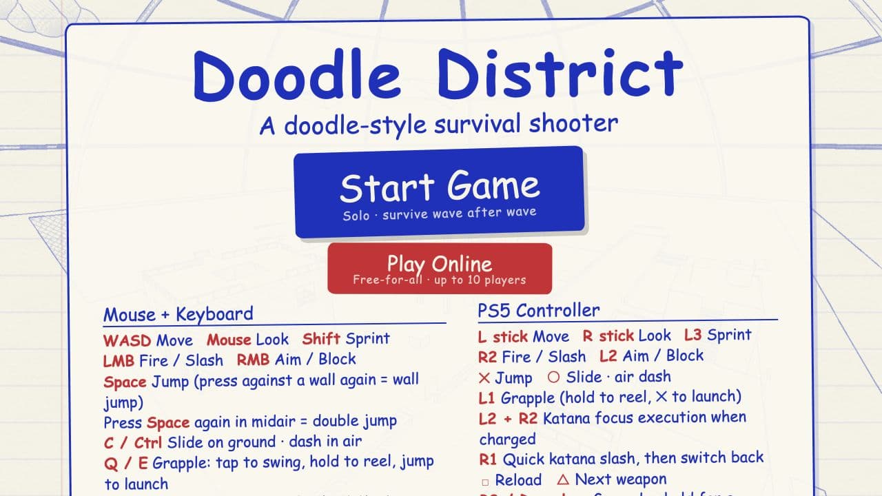 Doodle Shooter screenshot 1